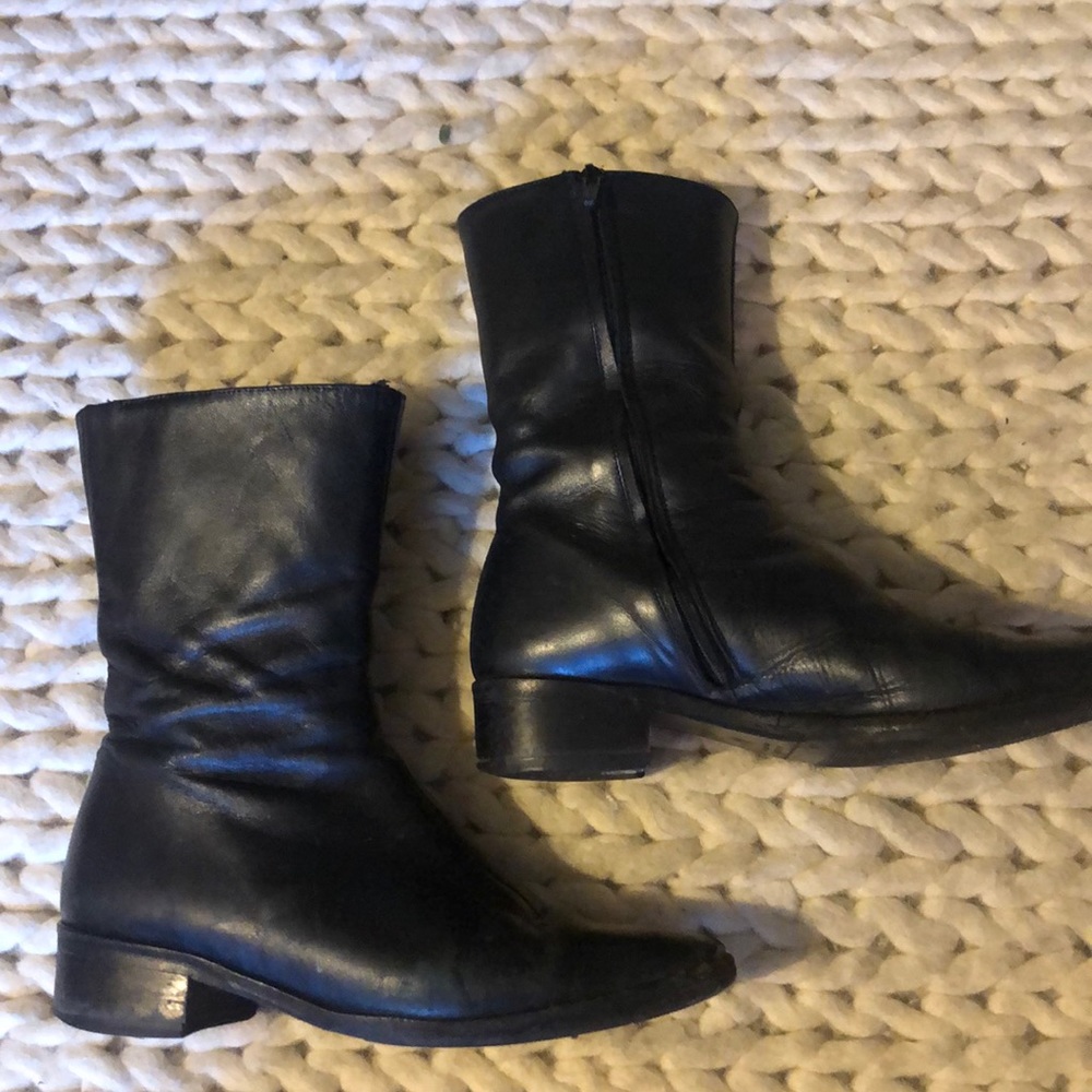 J-crew leather boots